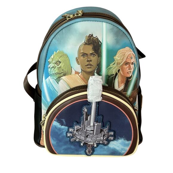NWT Loungefly Star Wars: The High Republic Comic Cover Mini Backpack main image 9